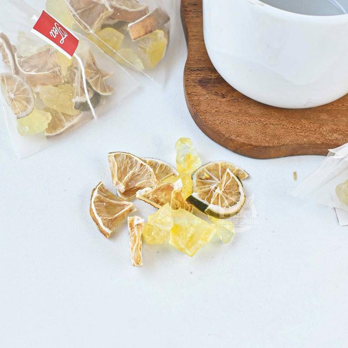 

Lemon Lime Tea With Rock Sugar / Teh Lemon Jeruk Nipis Dengan Gula Batu - 5 Pcs