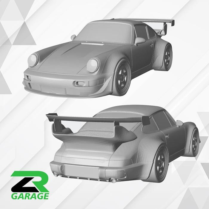 Diecast Porsche RWB  Hot wheels Porsche RWB Unpaint Resin