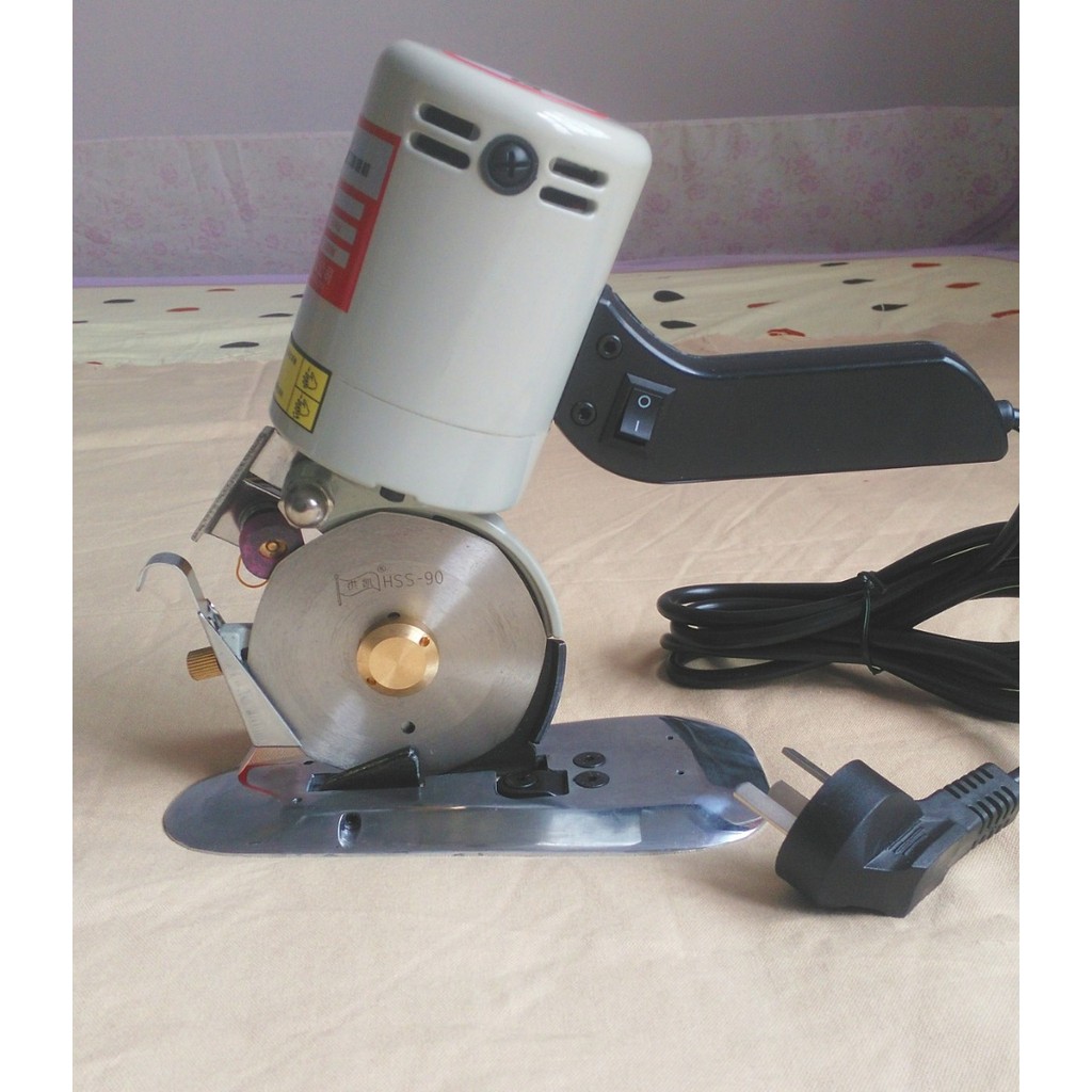 

200W Industrial Electric Scissors, 90mm Electric fabric cutter, tailor cutting tools