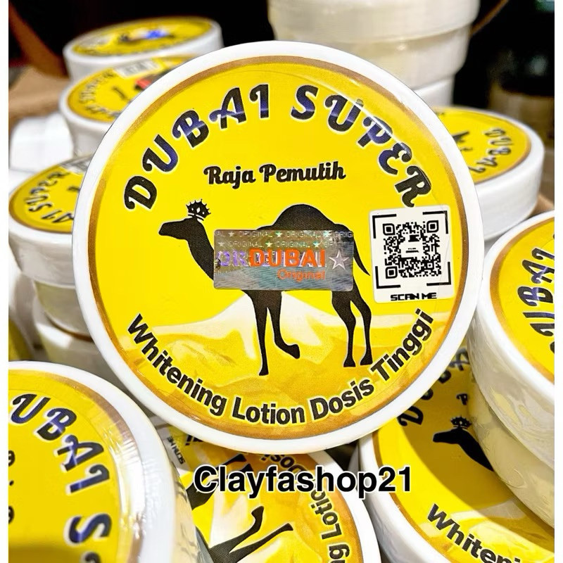 HB DUBAI SUPER KENTAL DOSTING Kemasan 300gr PEMUTIH BADAN