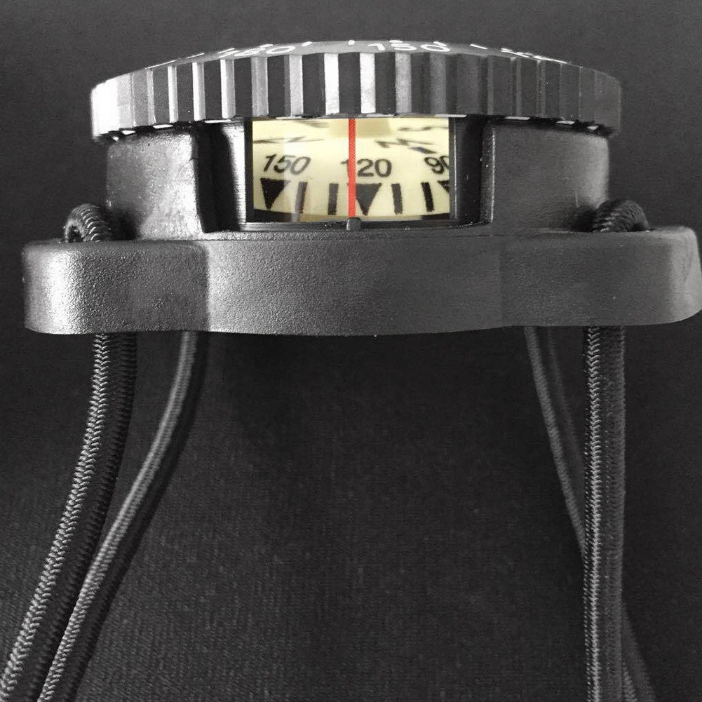 GZMO Bungee Compass Scuba Diving Compass Underwater 100M Diving Professional Waterproof Compass with