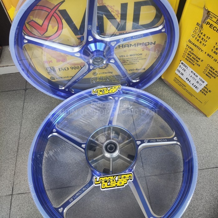 READY VELG VND AK55 160185 BIRU NINJA 150 RSS