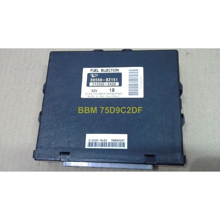 ECU Komputer Computer Fuel Injection Avanza Xenia VVTI 89560-BZ151