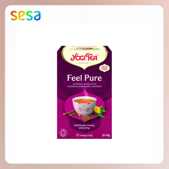 

YOGI TEA Organic Feel Pure Tea 30.6gr - Bebas Kafein