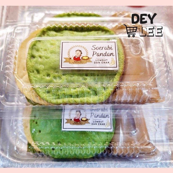 

Serabi Soerabi Pandan Moms Kitchen isi 2 pcs Bandung