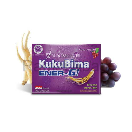 

KUKUBIMA ENER-G ANGGUR ISI 6 SACHET | KUKUBIMA ENERGI