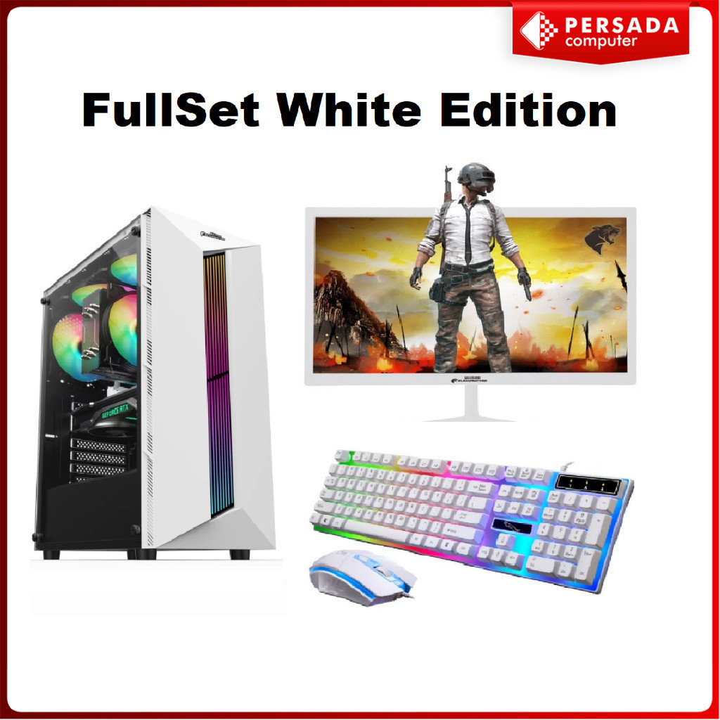 PC Gaming Fullset Intel Core i5 3470 I 16GB I GT1030 2GB I LED 22"