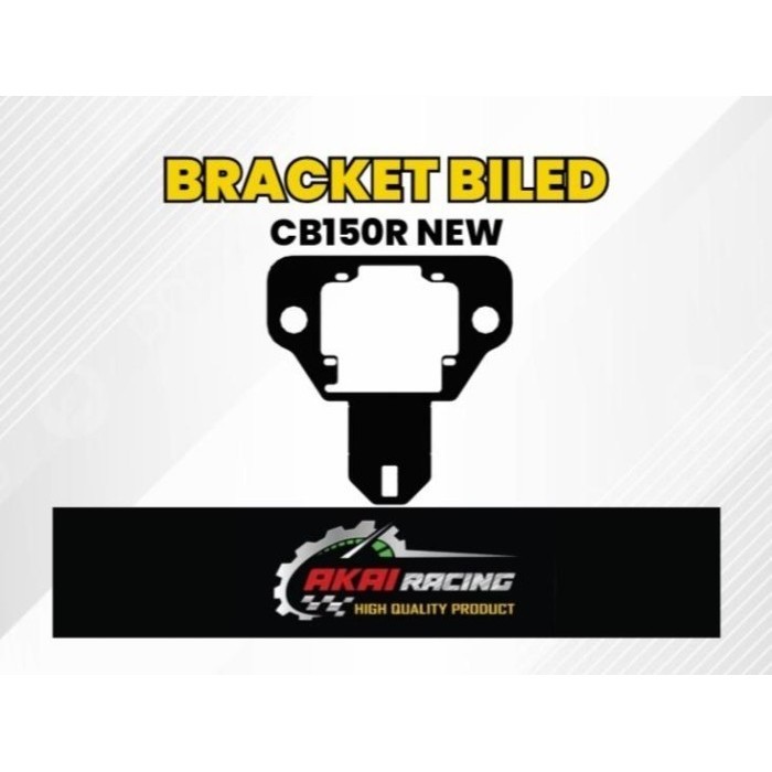 [ Bisa COD ] Breket Lampu Biled Projie Led Hid 2.5 Motor CB 150 R New