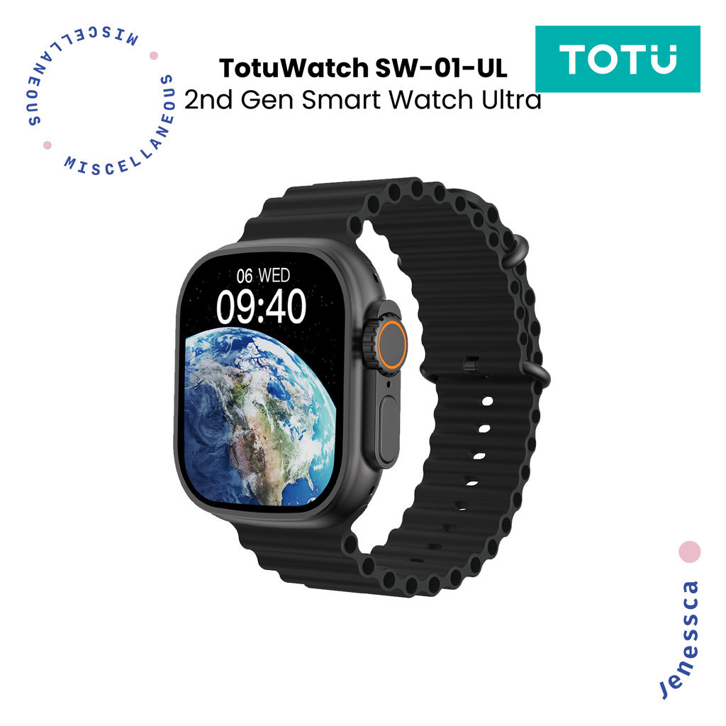 TOTU TotuWatch Ultra 2 Smart Watch 2.02" AMOLED Bluetooth 5.3 4GB SW-01 Ultra