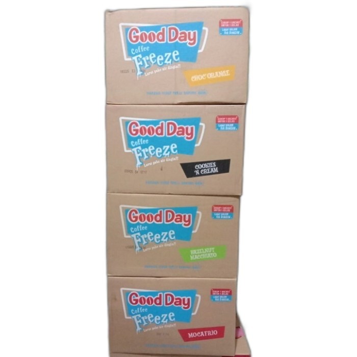 

Good day freeze choco orange cookies n cream mocafrio per dus
