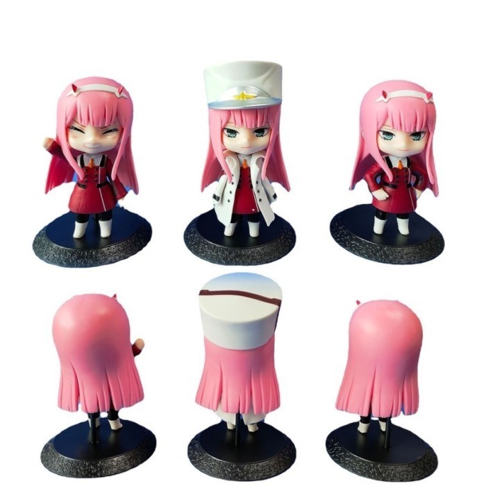 Best-Promo Figure Darling in the Franxx Figure Zero Two set 3 Pcs - Zero Two set 3A