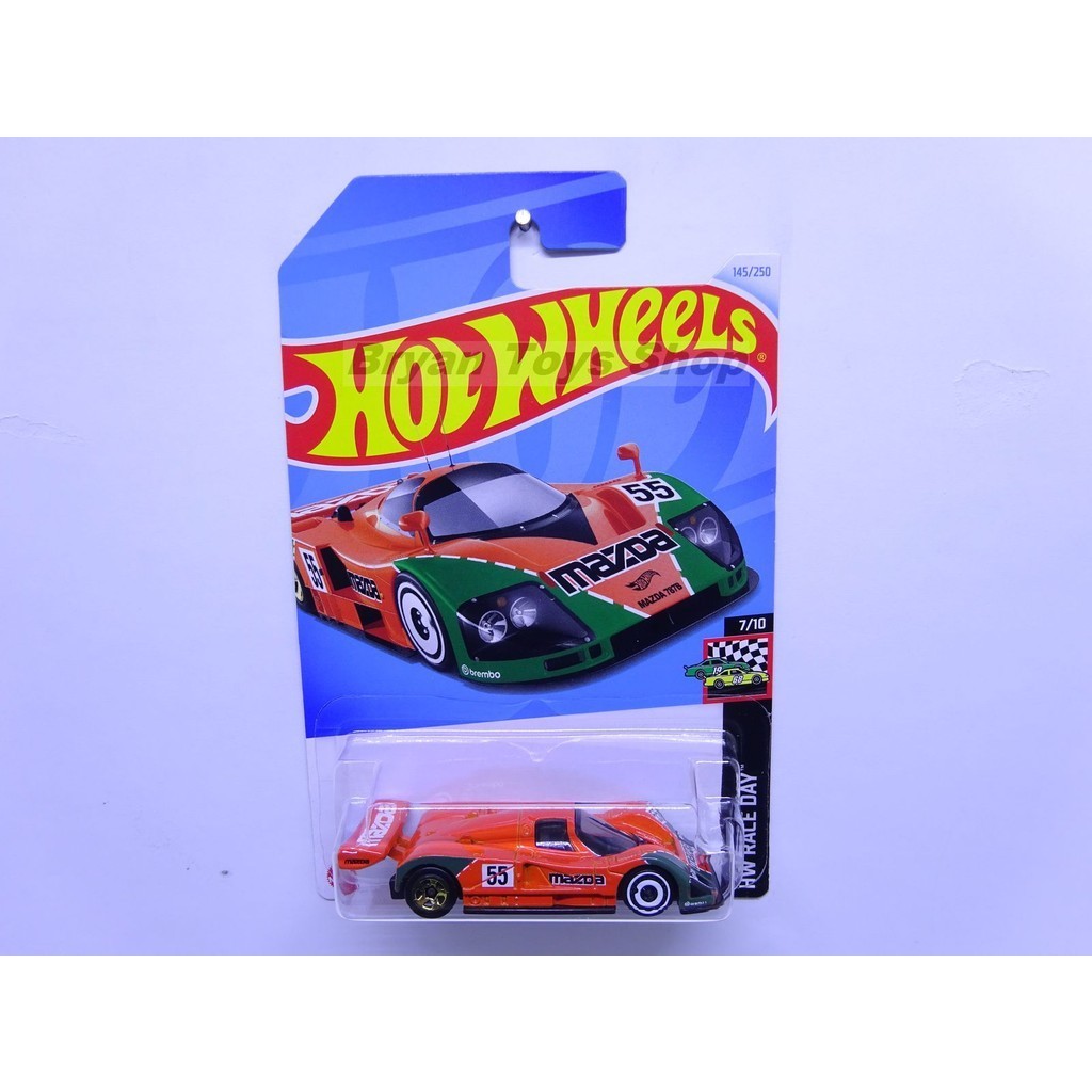 Hot Wheels Mazda 787B Orange
