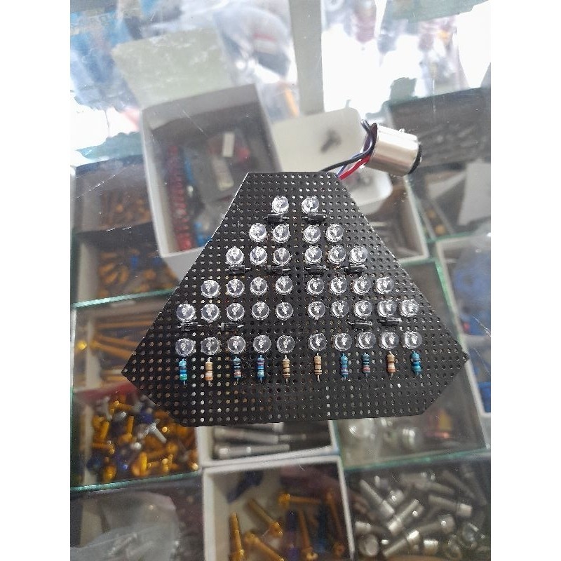 lampu stoplamp belakang running 8 mode otomatis beat deluxe variasi
