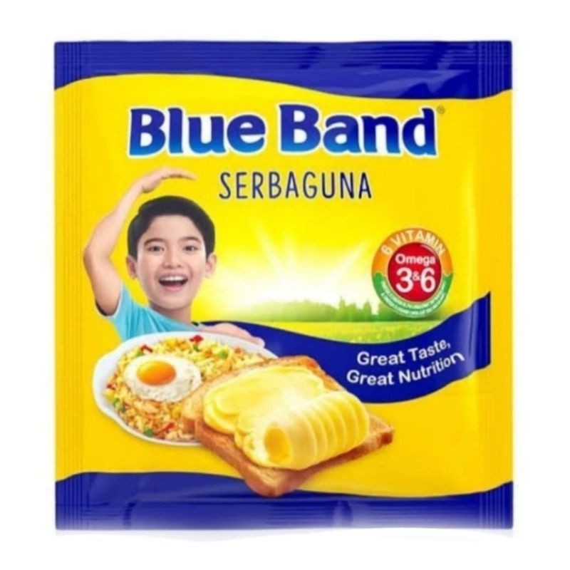 

Blue band Margarin serbaguna kemasan 200gr/ Mentega Margarin Serbaguna