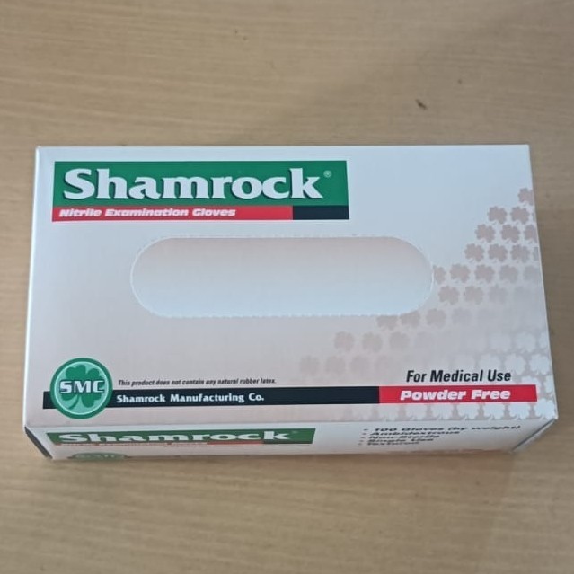 Sarung tangan Nitrile Shamrock - S