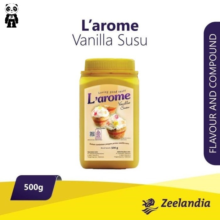 

Larome Bubuk Perisa Vanilla Susu 500g
