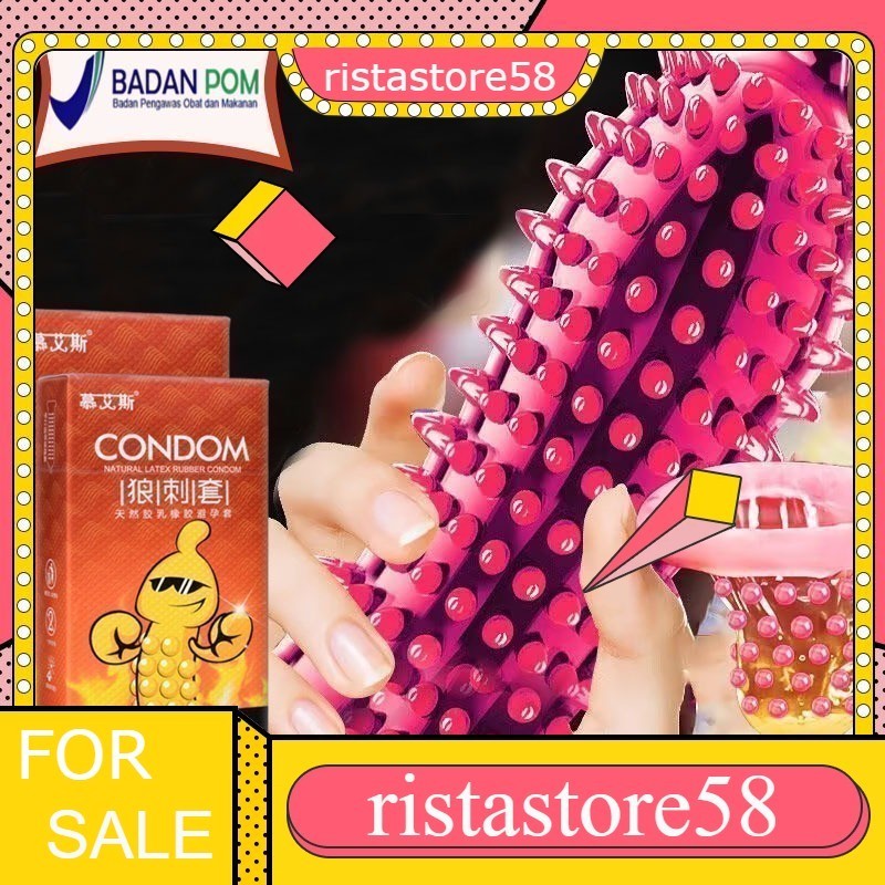 Satu Dua Tiga terbaru  Ready kembali boskuh Kondom gerigii besar Kondom gerigii kasar Kondom bergeri