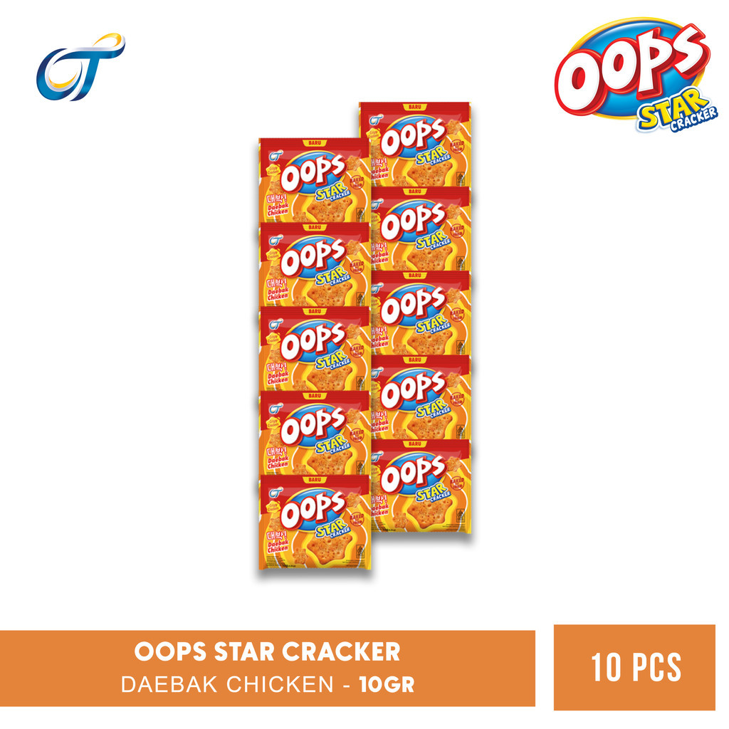 

Oops Star Cracker Daebak Chicken 10 Gr (1 Renceng)