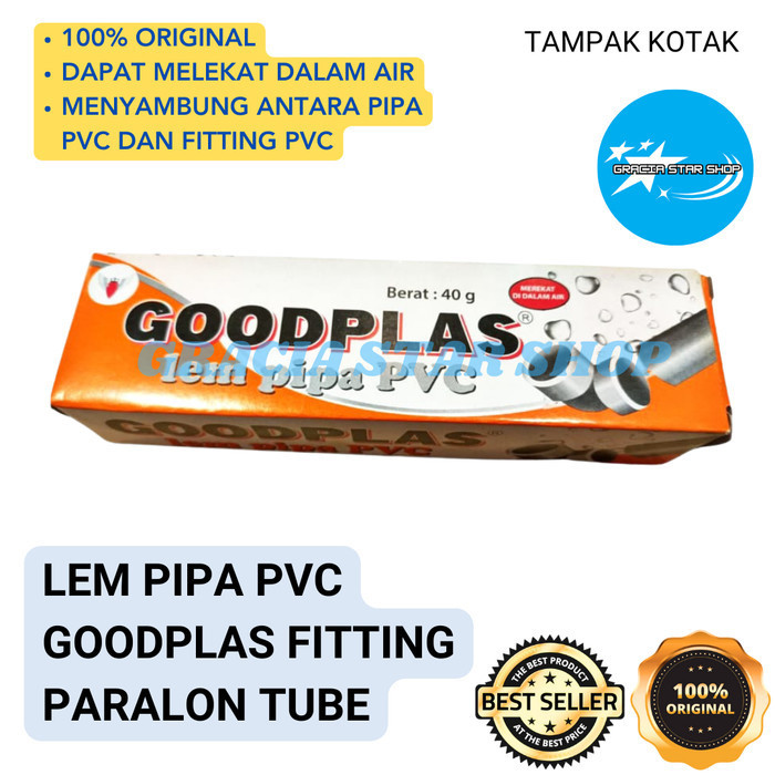 

Lem Pipa PVC lem serbaguna kualitas bagus serbaguna