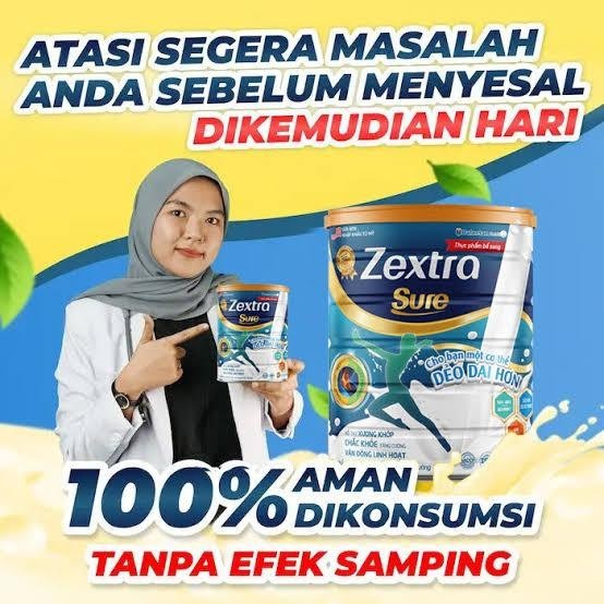 

Zextra sure platinum milk untuk nyeri sendi kesemutan dan tulang keropos susu platinum original