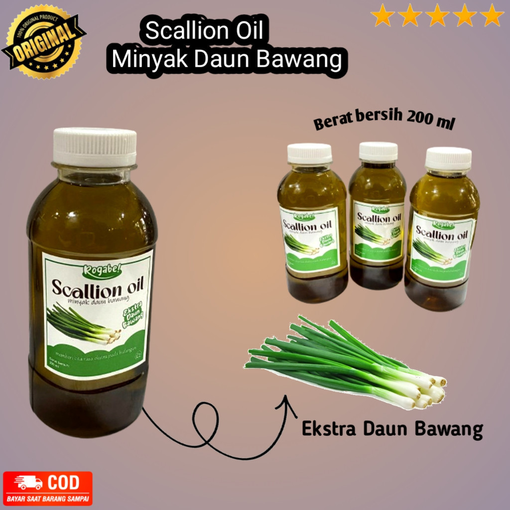 

Minyak Daun Bawang 200ml 100% Original dan Alami - Scallion Oil - B C