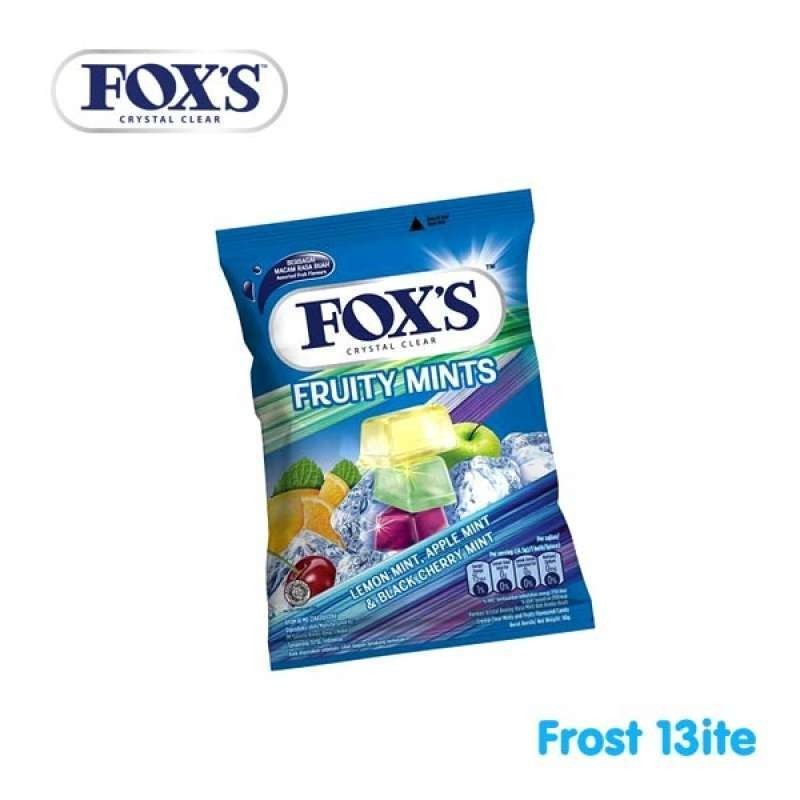 

permen foxs fruity mints per pack