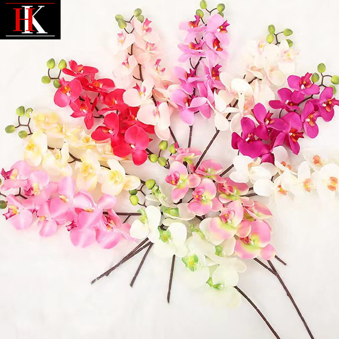 Bunga Anggrek Plastik Hiasan Ruang Tamu