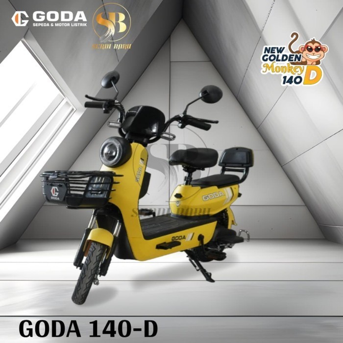Promo Agustus SEPEDA LISTRIK GODA 140 GOLDEN MONKEY - SEPEDA GODA GOLDEN MONKEY 140D - Monkey 140