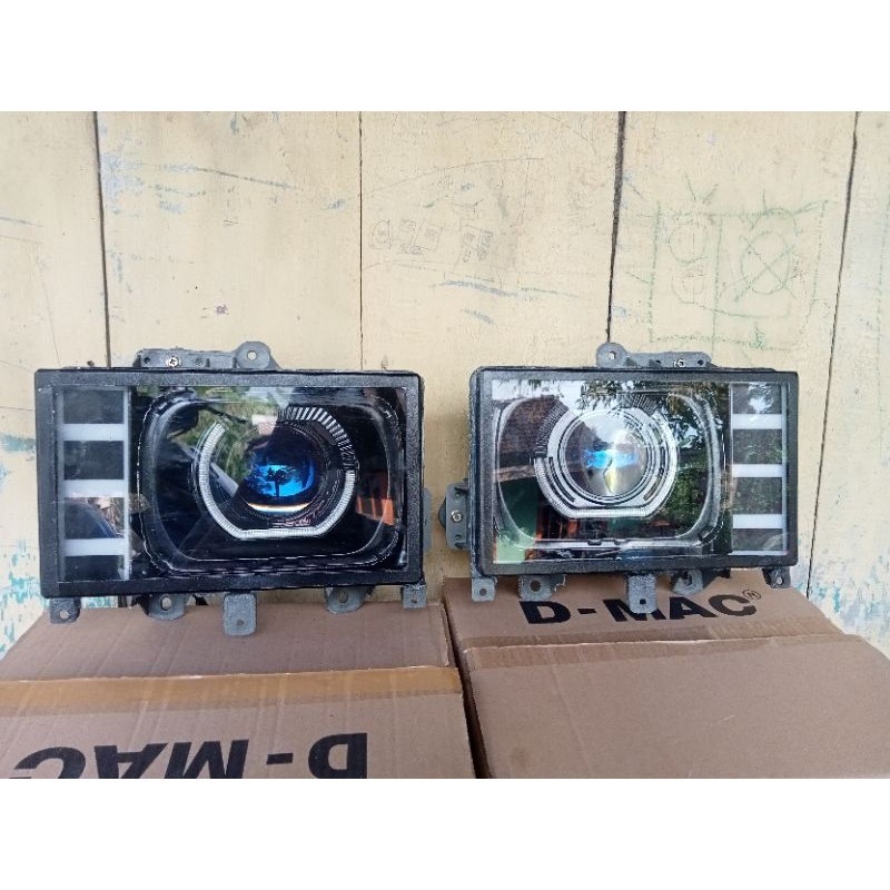 custom biled Headlamp lampu ragasa 24v