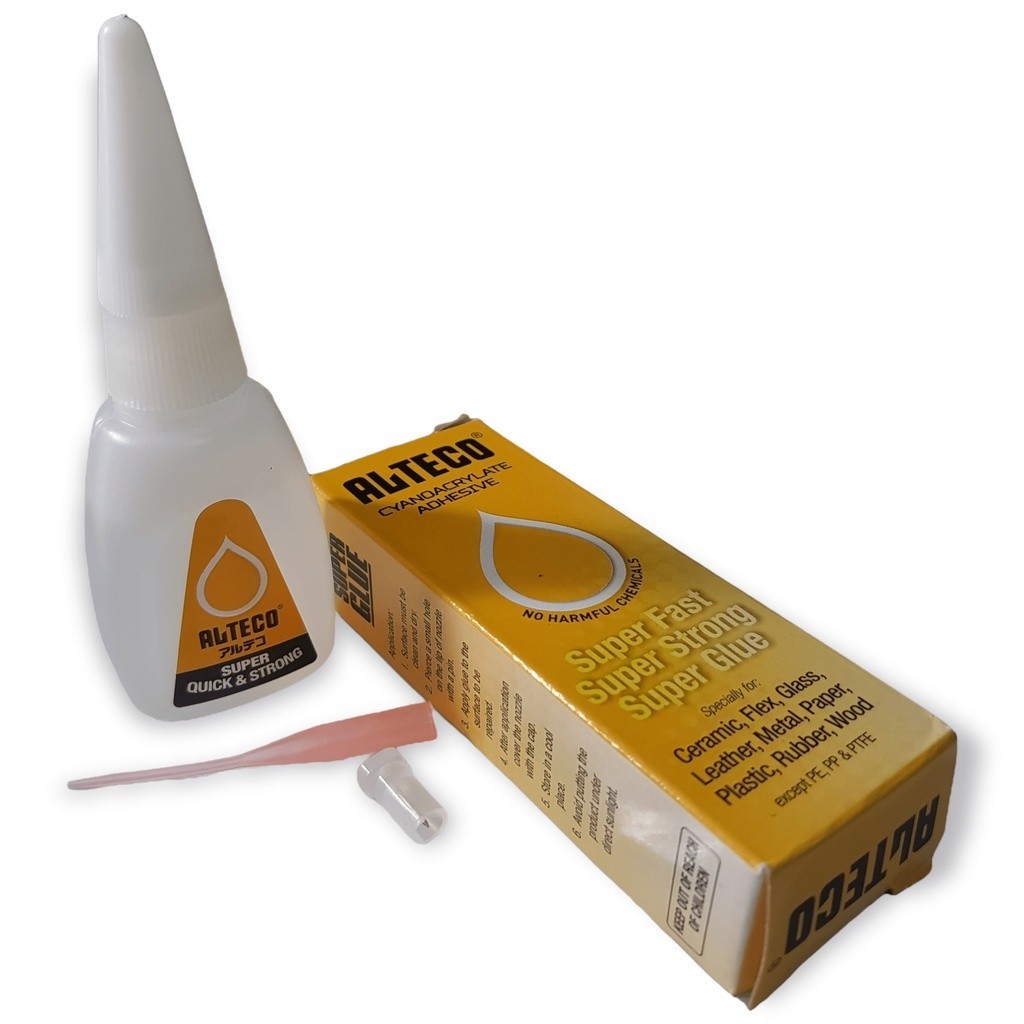 

LEM ALTECO SUPER GLUE G CYANOACYLATE ADHESIVE SERBAGUNA SERBA GUNA