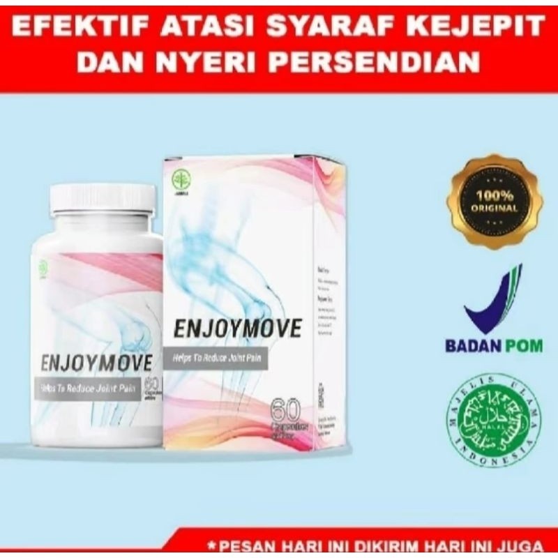 ENJOYMOVE - Enjoymove Asli Original Obat Syaraf Kejepit & Nyeri Sendi(Produk Original)