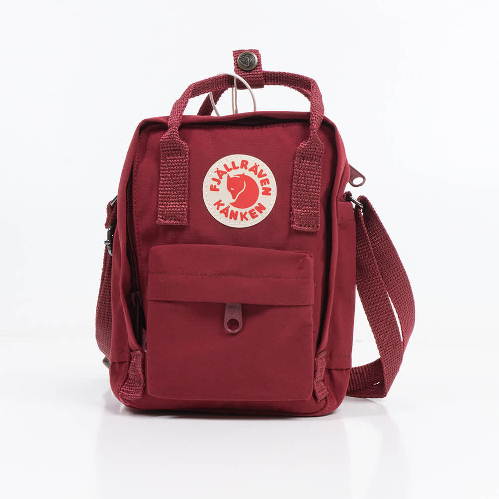 Tas Sling Bag Fjallraven Kanken Mini Sling Red