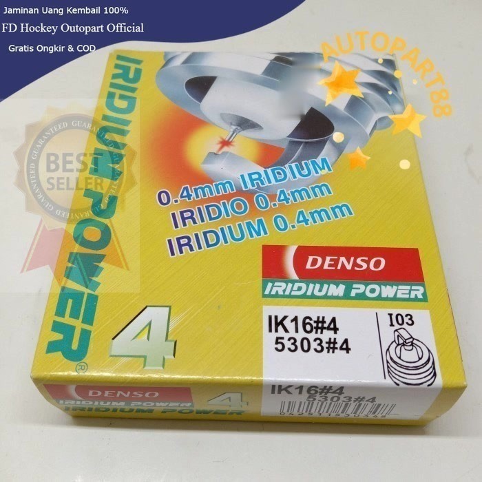 Busi Iridium Denso CRV HRV Jazz Brio Mobilio