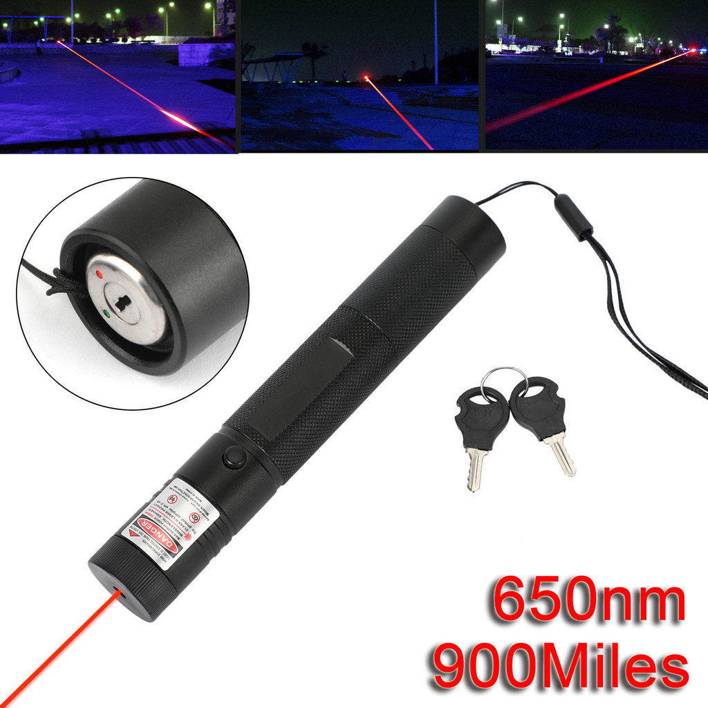 

Pena Laser Penunjuk Laser Merah Isi Ulang Berjarak 900 Mil dengan Sinar Tampak 650nm