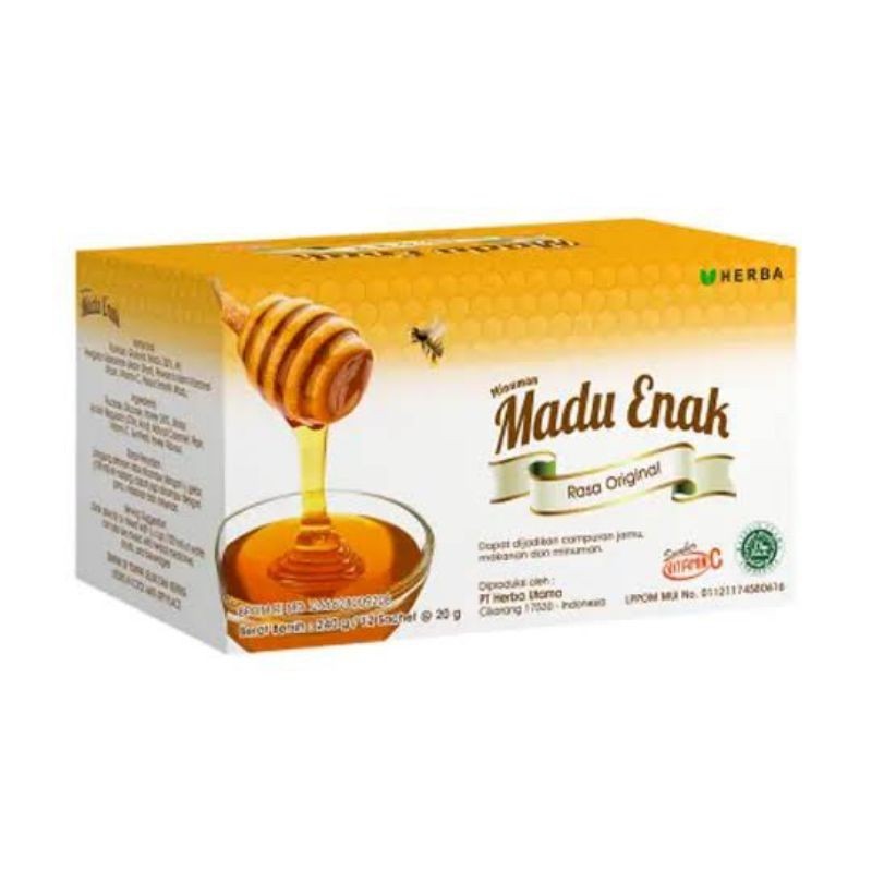 

Madu Enak Sachet per 1 box rasa original