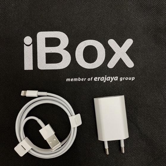 [ GARANSI 1 TAHUN ] CHARGER IPHONE 5W iBox ORIGINAL 100%