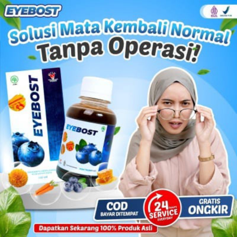 

Eyebost Madu Herbal Vitamin Mata Minus Katarak Buram