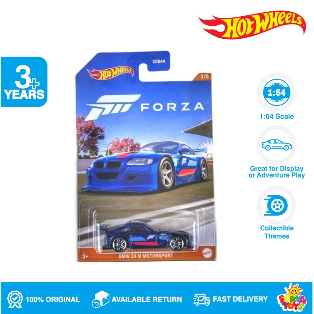 Hot Wheels Forza Bmw Z4 Motorsport