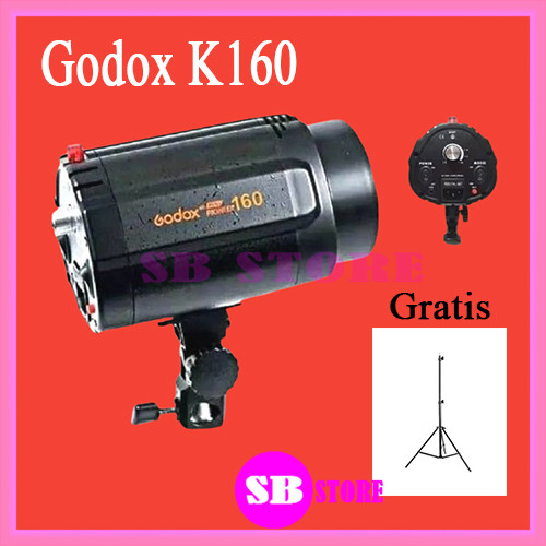 [SB] Godox K160A mini pioneer lighting studio k160 Lampu Studio Godox