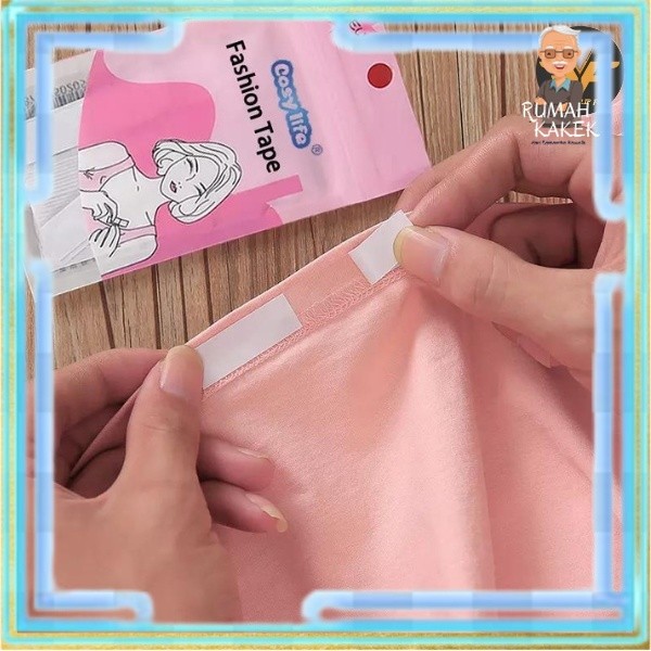 

Fashion Tape Perekat isi 36 Pcs Transparant Pakaian Double Tape Pakaian Solatip Perekat Baju Safety Tape Transparan TERMURAH TERLARIS