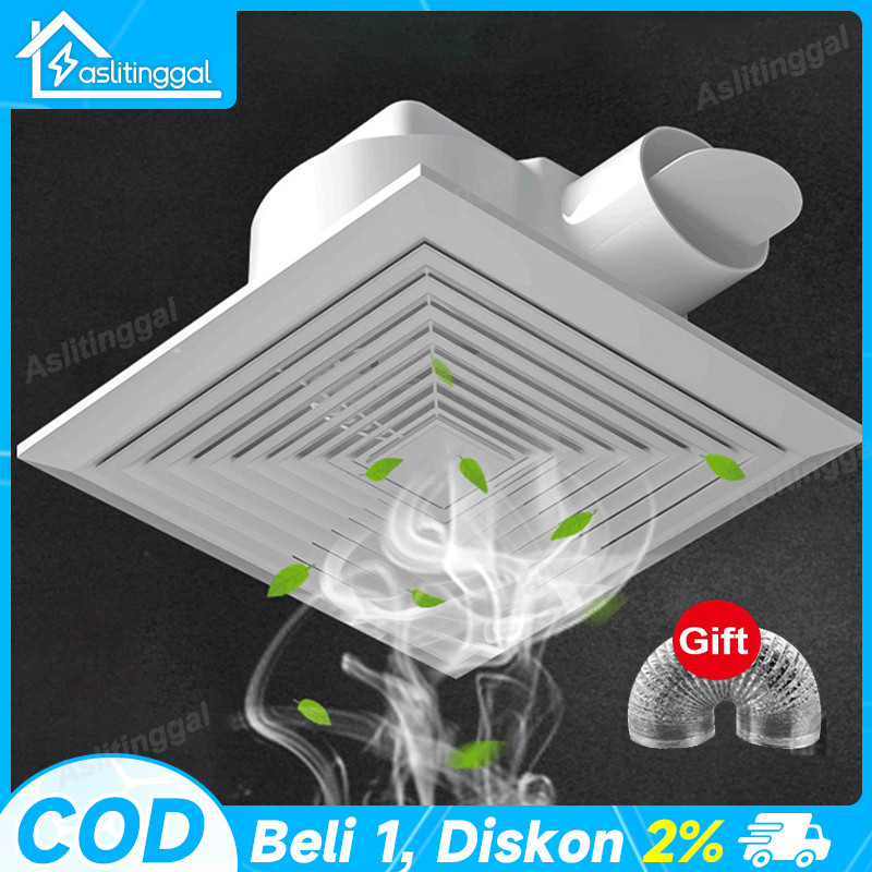 Exhaust Fan Kipas Angin Hexos Fan / Exhaust Fan Plafon 28.5cm/24cm /20cmExhaust Fan Ceiling Kipas An