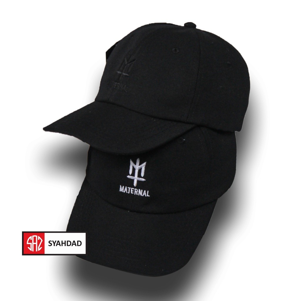 Topi maternal / topi baseball / topi pria distro  / topi hitam pria / topi pria ori /