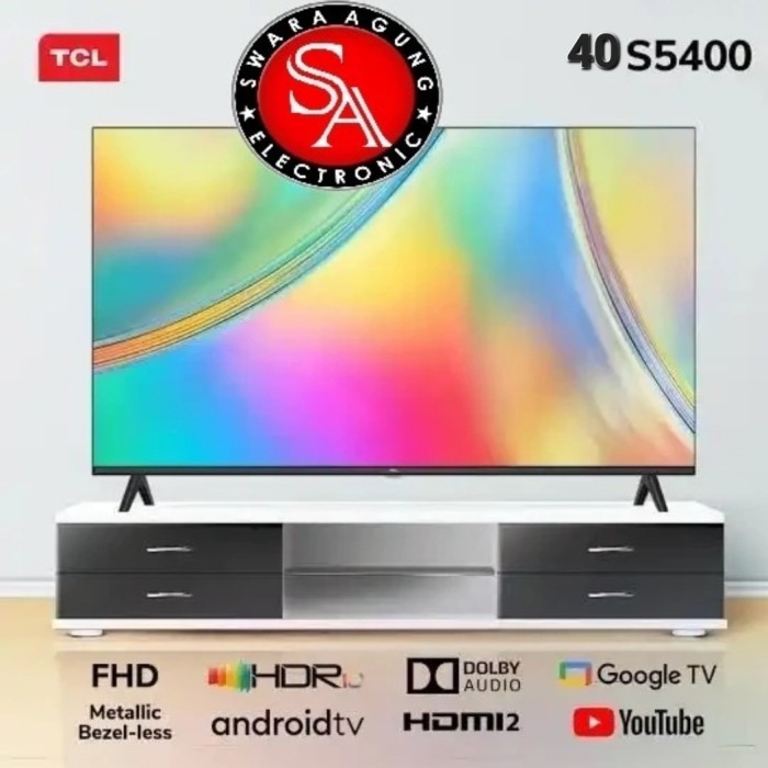 Led Full HD Android TV 40 Inch TCL Type : 40S5400 (Khusus Medan)