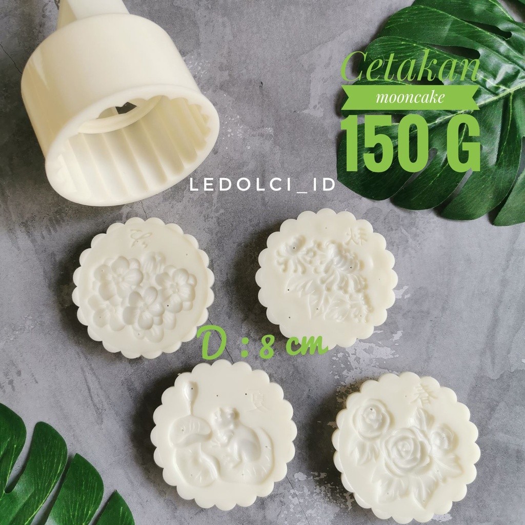 

CETAKAN MOONCAKE SNOWSKIN KUE BULAN MOON CAKE 150 GRAM