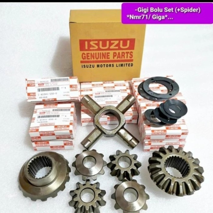 GIGI SATELIT GARDAN SET ISUZU NMR71 NMR 71/GIGI BOLU SET NMR71 NMR 71