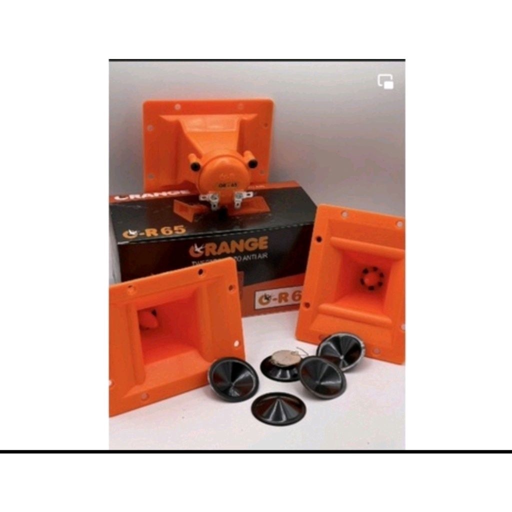 Tweeter piezo orange 65 or65K ada kabel / Speaker Orange Or 65 / Speaker Walet Orange OR 65 original