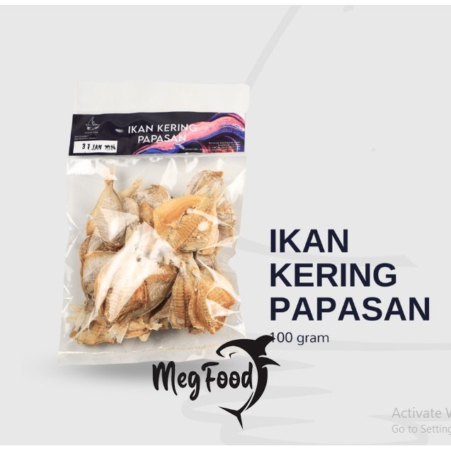 

Ikan Asin Kering Papasan | Ikan Asin Kapasan 100 Gram