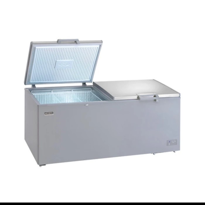 MODENA MD75 Chest Freezer Box 2 Pintu 750L MD 75 Kotak Pembeku Garansi