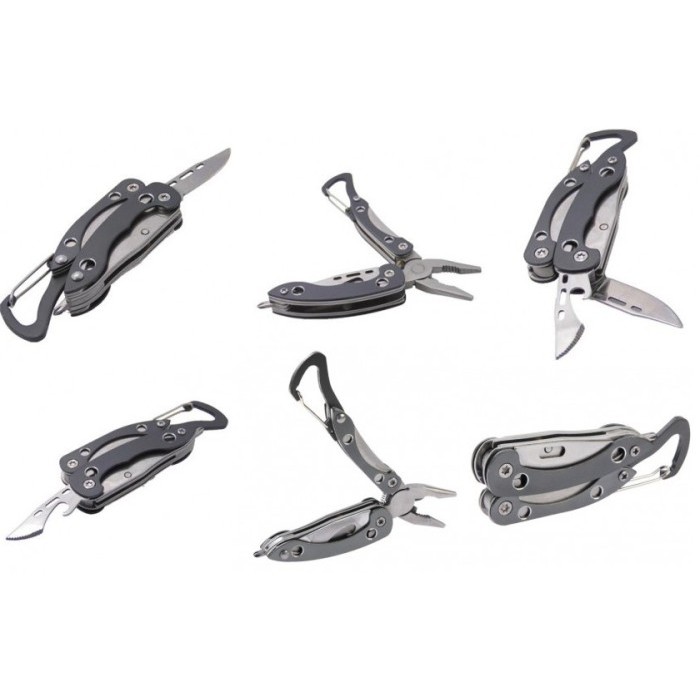 

Multifunctional EDC Carabiner Pliers Knife Outdoor Survival Steel Mini