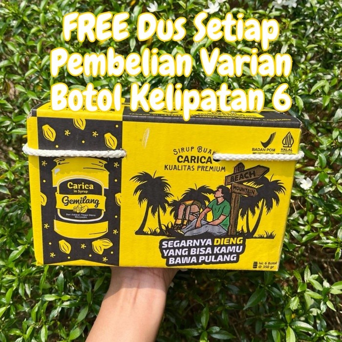 

Ay00! Carica Gemilang Minuman Manisan Buah Pepaya Dieng Segar Khas Wonosobo